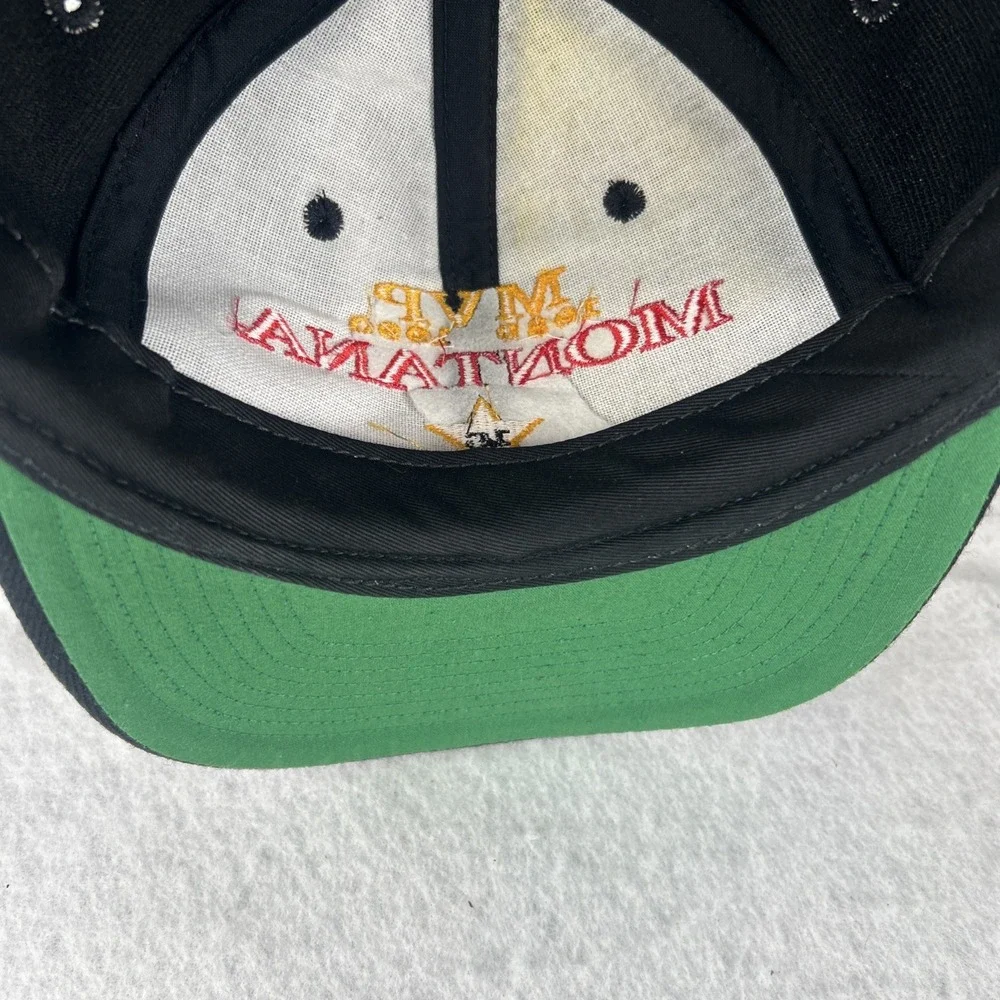 Vintage Joe‎ Montana MVP 1989 1990 Superbowl NFL LA Gear Black Snapback Hat